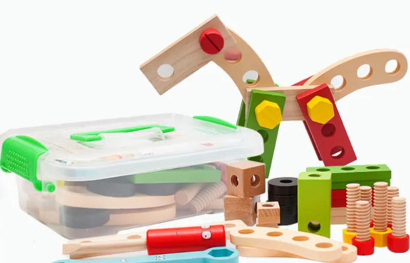 Imagem de Caixa de ferramentas - brinquedo infantil montessoriano
