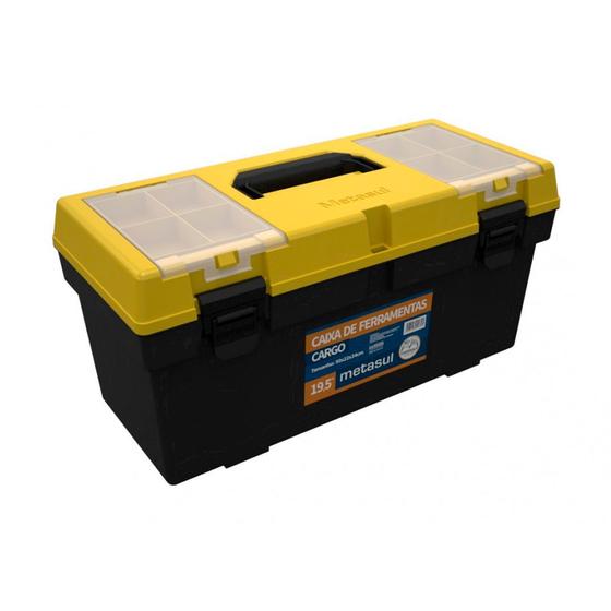 Imagem de Caixa de ferramentas cargo 19,5 pol. amarela