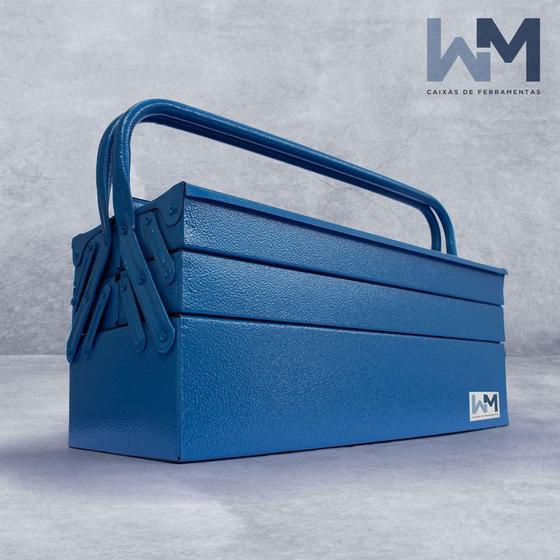 Imagem de Caixa de Ferramentas Sanfonada - 50 cm - 5 Gavetas - WM