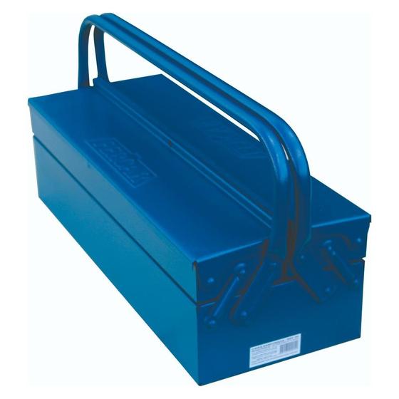Imagem de Caixa de Ferramentas Sanfonada Com Gavetas 50CM Azul Fercar