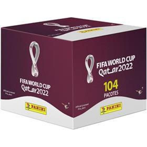 Caixa de Figurinhas Copa do Mundo 2022 C/104 Envelopes - Panini Menor preço em Caixa de Figurinhas Copa do Mundo 2022 C/104 Envelopes - Panini