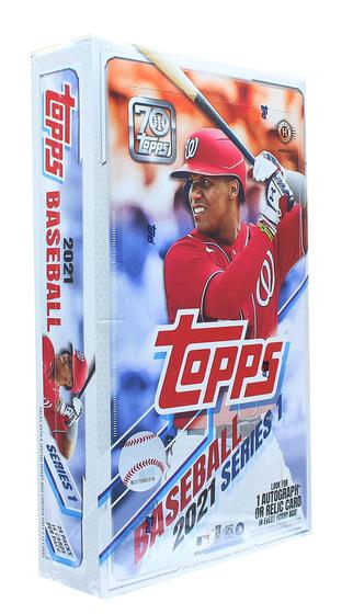 Imagem de Caixa de Hobby de Cards Topps Baseball 2021 Série 1