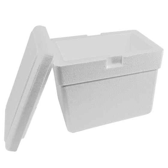 Imagem de Caixa de Isopor 3 Litros Branca