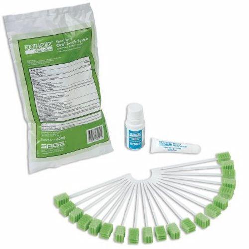 Imagem de Caixa de kit de cotonete oral com 50 da Sage (pacote com 6)