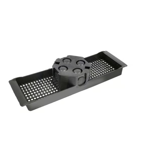 Imagem de Caixa de Luz 4x4 Octagonal dupla com aba embutir