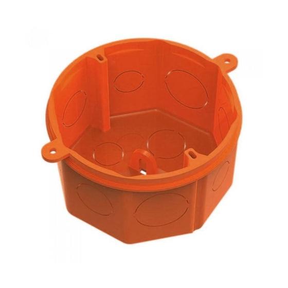Imagem de Caixa de Luz 4X4 Octagonal Laranja Tigre