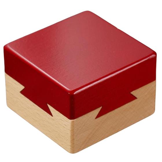 Imagem de Caixa de Madeira Blovec Impossible Dovetail - Puzzle com Compartimento Secreto