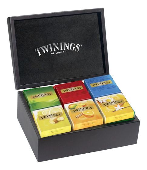 Imagem de Caixa de Madeira Chá Twinings 60 Sachês - Cor: Preto