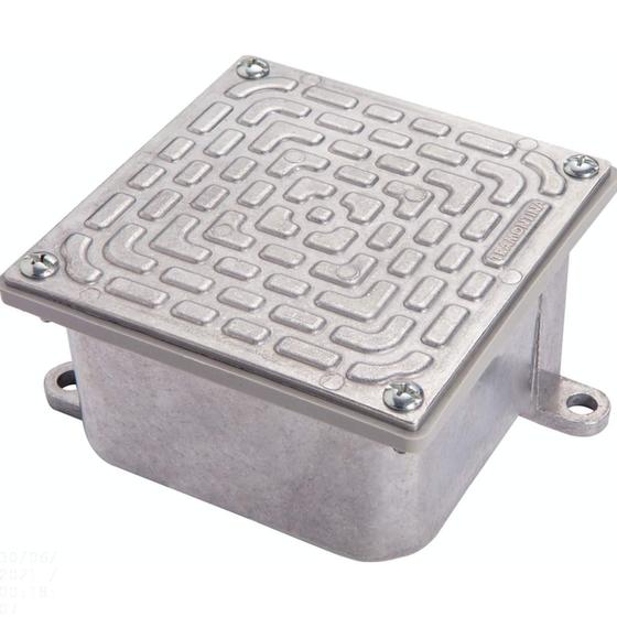 Imagem de Caixa de passagem CP- 3030 em alumínio com tampa reversível
