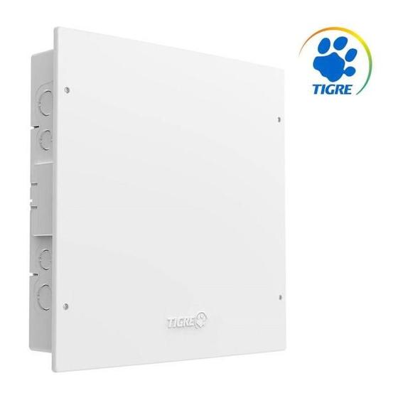 Caixa de Passagem Embutir 40x40 CPT40 Tigre Menor preço em Caixa de Passagem Embutir 40x40 CPT40 Tigre