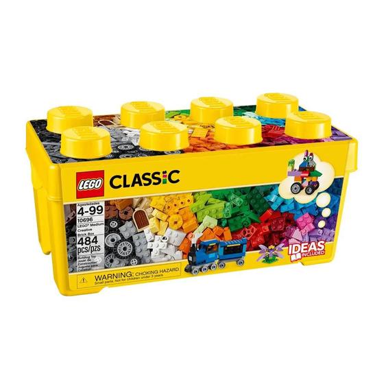 Imagem de Caixa De Peças Criativas Lego 484 peças 10696