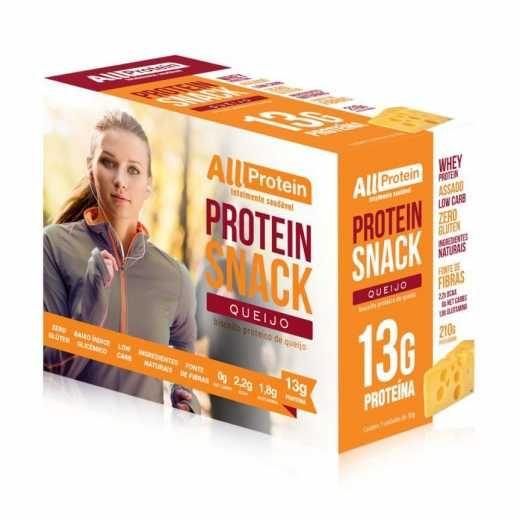 Imagem de Caixa de Protein Snack Queijo 7 unidades de 30g - All Protein