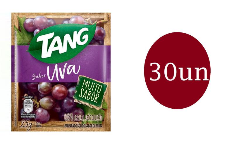Imagem de Caixa de Refresco em Po Tang sabor Uva - 30X25gr