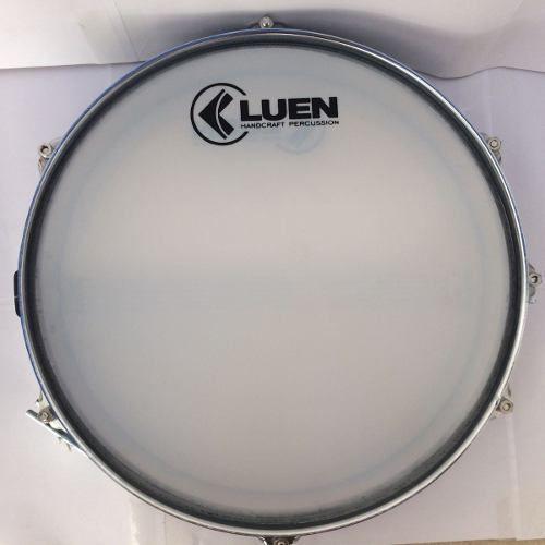 Caixa De Repique Samba Luen 14 X 3 Aluminio, com chapa cromada e 6 afinações. Excelente