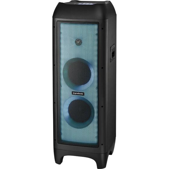 Caixa de Som 1500W Woofer 12" BTH FM TWS Full Led Gradiente Menor preço em Caixa de Som 1500W Woofer 12" BTH FM TWS Full Led Gradiente