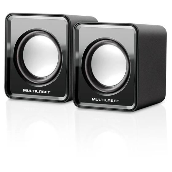 Imagem de Caixa de Som 2.0 Multi 3W RMS Preto - SP144