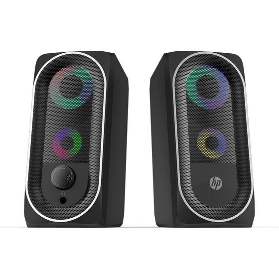 Caixa de som 6w HP, Preta, RGB Light, DHE-6001, 8YJ92AA - Menor preço em Caixa de som 6w HP, Preta, RGB Light, DHE-6001, 8YJ92AA -