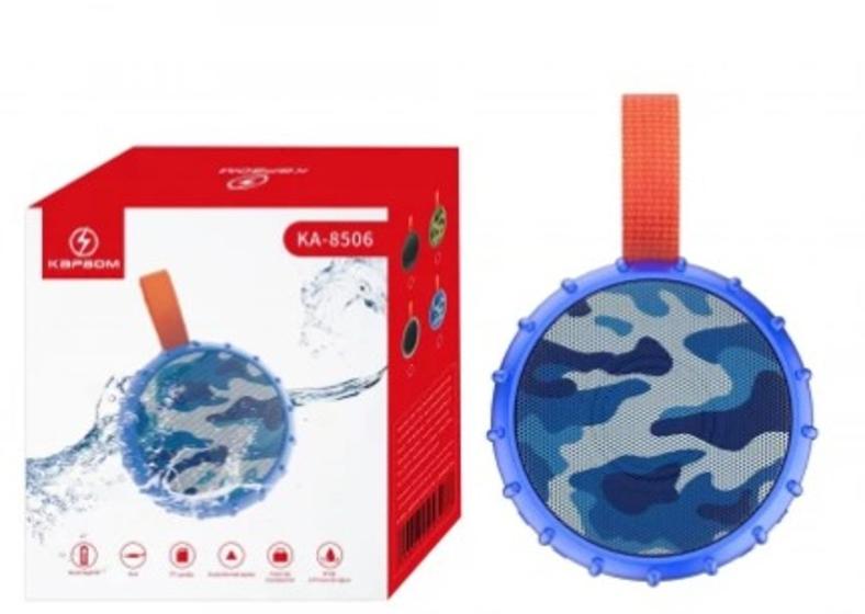 Caixa De Som À Prova D'agua Para Praia Kapbom KA-8506 Menor preço em Caixa De Som À Prova D'agua Para Praia Kapbom KA-8506