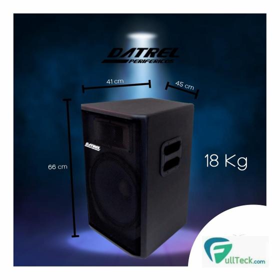 Imagem de Caixa de Som Acústica 15" Driver 300 Watts Datrel