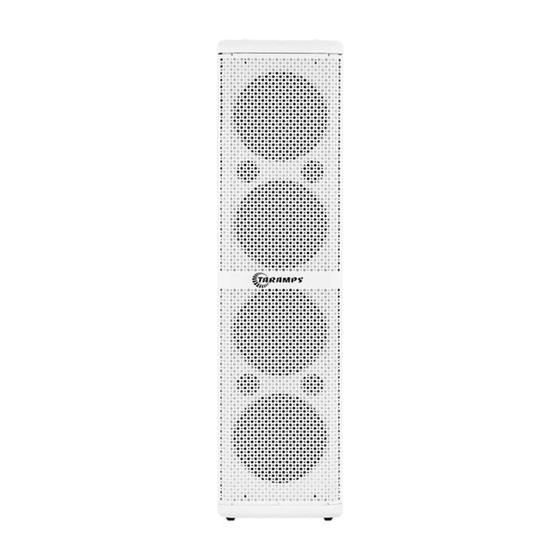 Imagem de Caixa de Som Acústica Vertical Passiva 4 Polegadas T 400.4 HF 8 Ohms Branca Taramps - 902029