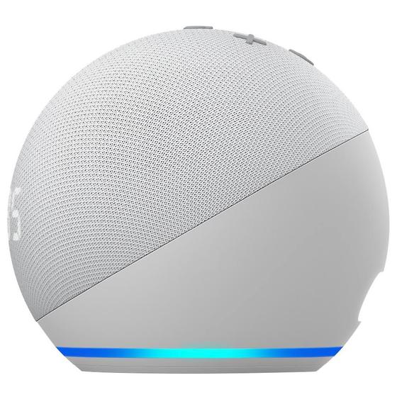 Imagem de Caixa de Som Amazon Echo Dot 5 Geração / Alexa / Relógio / Bluetooth - Branco