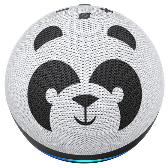 Imagem de Caixa de Som Amazon Echo Dot Kids 4 Geração / Alexa / Bluetooth - Panda