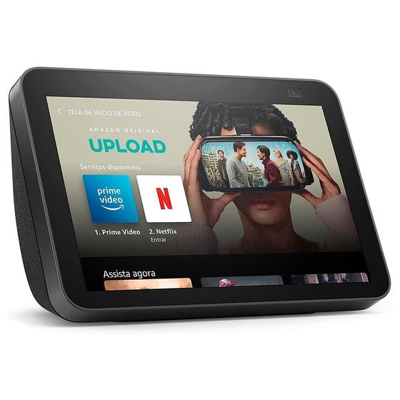 Caixa de Som Amazon Echo Show 8 com Tela 8" / Alexa / Bluetooth - Preto Menor preço em Caixa de Som Amazon Echo Show 8 com Tela 8" / Alexa / Bluetooth - Preto