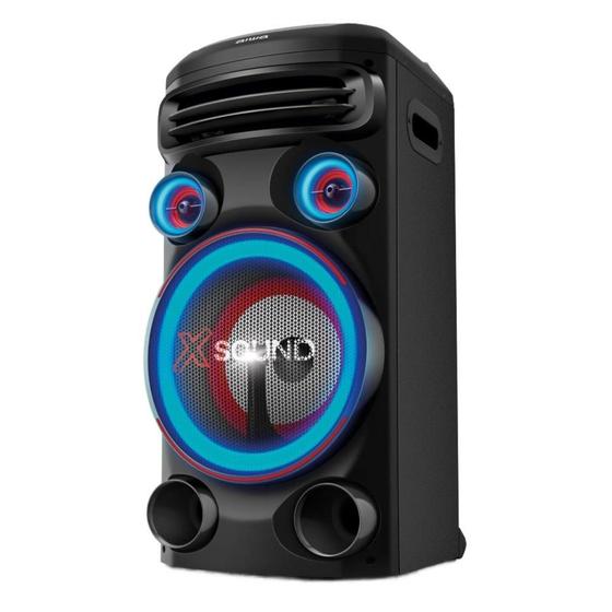 Caixa de Som Amplificada Aiwa Torre Som AWS-T1W-01B Entrada USB, Bluetooth, Preto, 1500W Menor preço em Caixa de Som Amplificada Aiwa Torre Som AWS-T1W-01B Entrada USB, Bluetooth, Preto, 1500W