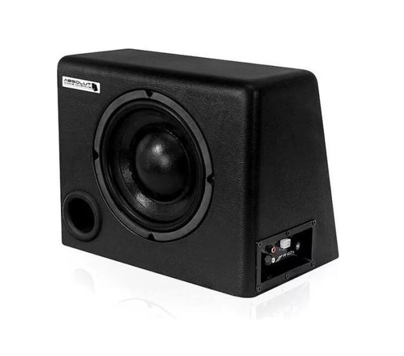 Caixa de Som Amplificada Automotiva Carro 200W RMS 8 Polegadas ...