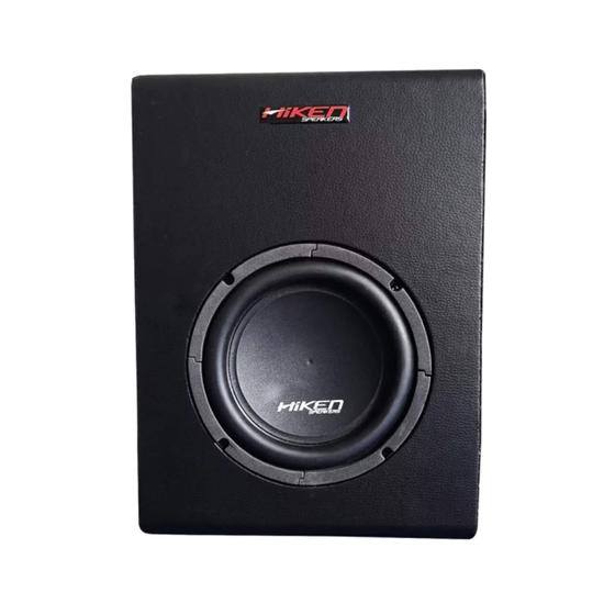 Caixa de Som Amplificada Automotiva Slim Sub 8" Polegadas 200W PMPO ...