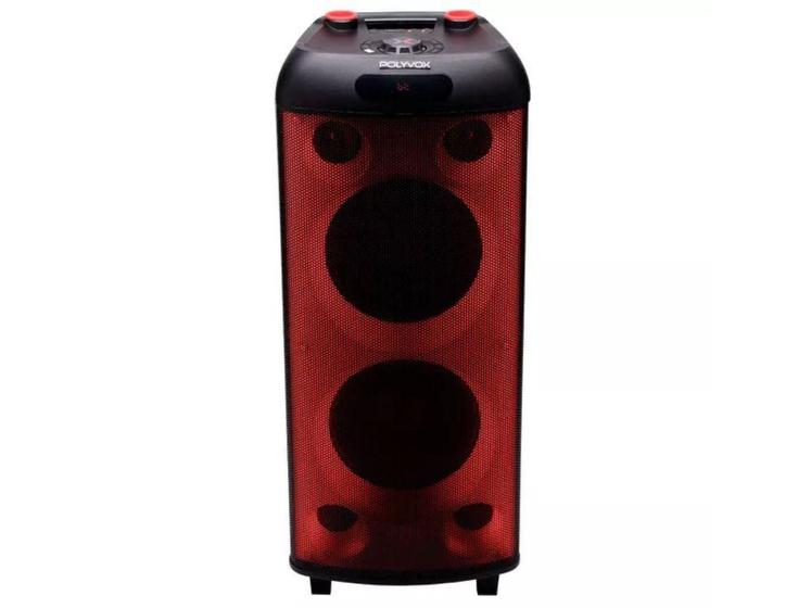 Caixa de Som Amplificada Bluetooth TWS Polyvox 2000W Preto Bivolt - XT-990T Menor preço em Caixa de Som Amplificada Bluetooth TWS Polyvox 2000W Preto Bivolt - XT-990T