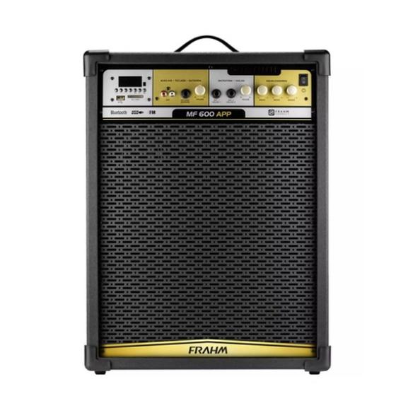 Imagem de Caixa de Som Amplificada Frahm 500W Bluetooth e USB