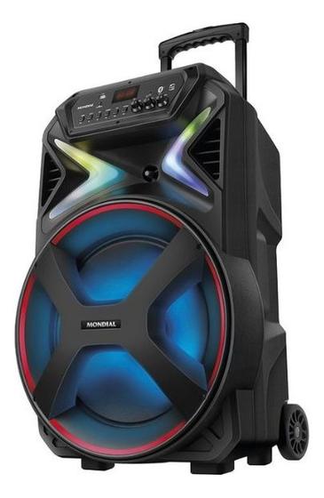 Imagem de Caixa De Som Amplificada Mondial Connect Lights Plus Cm-700