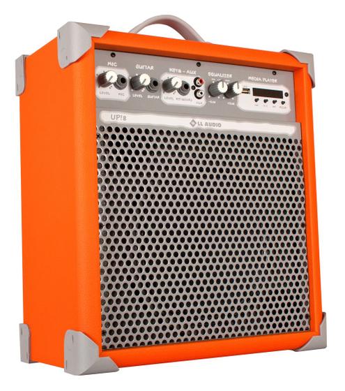 Imagem de Caixa de Som Amplificada Multiuso UP!8 BLUETOOTH LARANJA
