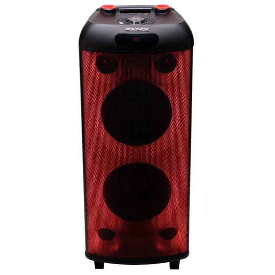 Caixa de Som Amplificada Polyvox TWS Bluetooth Full Led 2000W Menor preço em Caixa de Som Amplificada Polyvox TWS Bluetooth Full Led 2000W