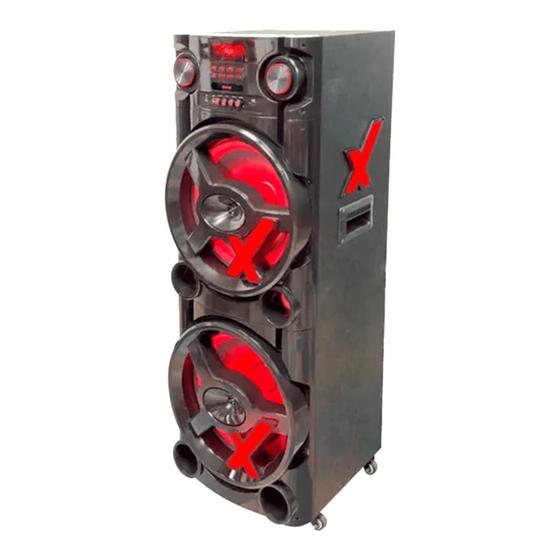 Caixa Amplificada Amvox New X 2900w 