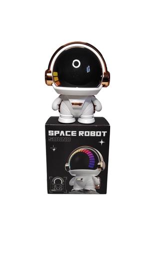 Imagem de Caixa de Som Astronauta Bluetooth Decorativa USB Led 