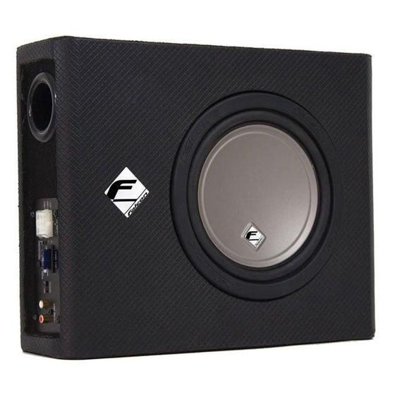 Caixa de Som Automotivo Amplificada Slim 8 polegadas 200w Falcon ...