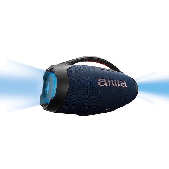Imagem de Caixa de Som AWS-BBS-01-LBL Boombox Plus com Luzes Aiwa