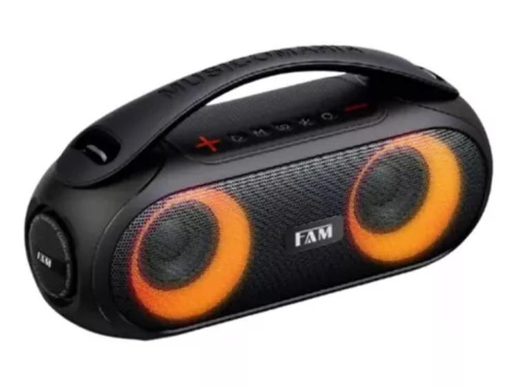 Imagem de Caixa De Som Bluetooth 5.1 40w Fam Tws Fm Ultra Bass