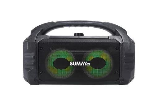Caixa de Som Sumay Sunbox Preto Sm-scp1304