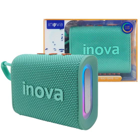 Imagem de Caixa de som Bluetooth com Led à prova de água Original Inova