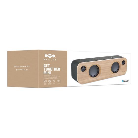 Caixa de Som Bluetooth Get Together Mini - House Of Marley Menor preço em Caixa de Som Bluetooth Get Together Mini - House Of Marley