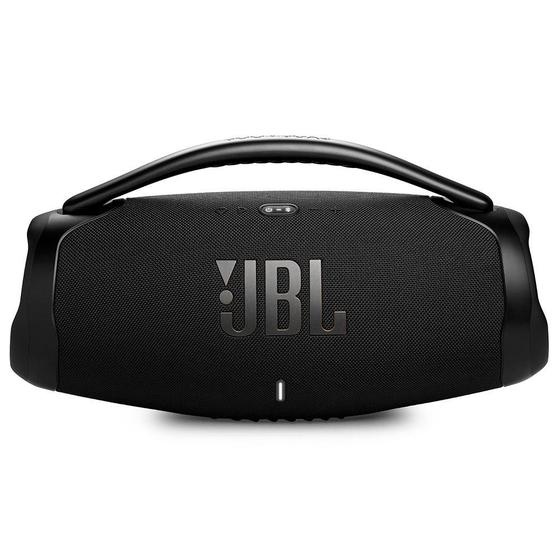 Imagem de Caixa De Som Bluetooth JBL Boombox 3 Wifi Preta Até 24h de Reprodução À Prova dágua 136W