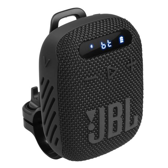 Imagem de Caixa De Som Bluetooth JBL Wind 3 Som Portátil Bike E Moto A Prova de Água 05h De Bateria