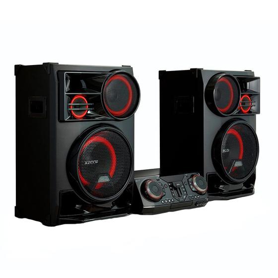 Imagem de Caixa de Som Bluetooth LG Mini System XBOOM CL98 3500W RMS Modo DJ Karaokê