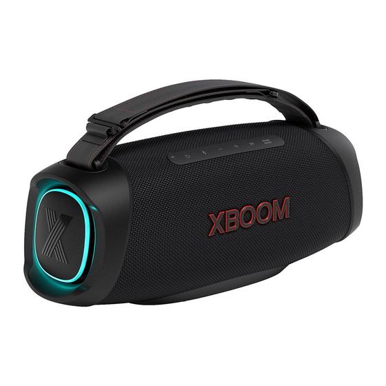 Caixa de Som LG Xboom Go Xg8t