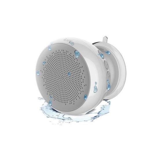 Imagem de Caixa de Som Bluetooth para Chuveiro Resistente à Água iLuv AudShwrWht