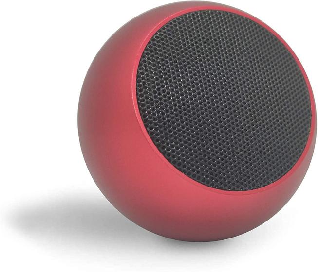 Imagem de Caixa De Som Bluetooth Portátil Mini Speaker Tws 3W Vermelha