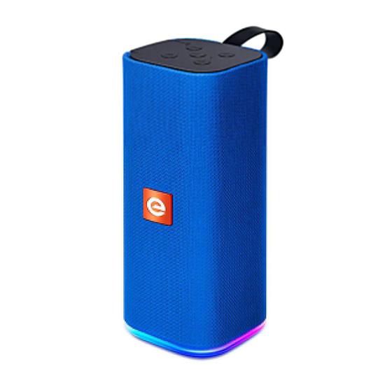 Imagem de Caixa de Som Bluetooth Portátil Multimídia FM SD P2 USB Mic SoundBox Max com Led Colorido Exbom CS-M33BTL Azul